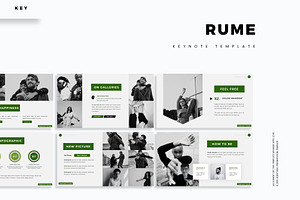 Rume - Keynote Template