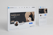 Fashion Social Media Facbook Cover, a Social Media Template by zahidhossainalif (Thumbnail 5 of 6)