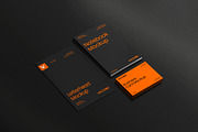 VOID Dark Stationery Mockup Bundle, a Product Mockup by Mocktopia (Thumbnail 5 of 8)