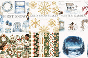 Winter & Christmas Mega Bundle 2000+, a Seasonal Illustration by PeDe Designs (Thumbnail 7 of 18)