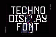 Nebvaro - Pixel Tech Font, a Sans Serif Font by Iqsiart Studio (Thumbnail 3 of 6)