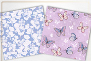 Wildflower seamless patterns, a Pattern Graphic by Gaynor Carradice Designs (Thumbnail 2 of 6)