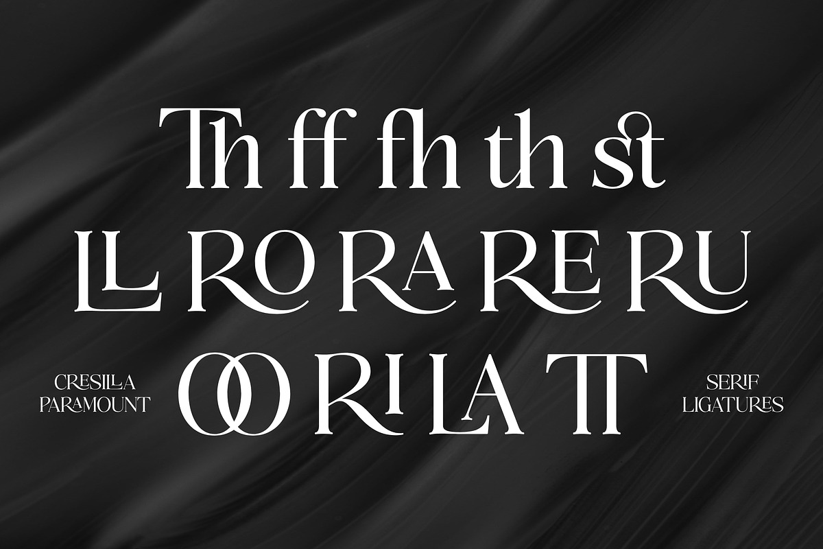 Cresilla Paramount - Font Trio, a Serif Font by Suza Studio (Photo 9 of 13)