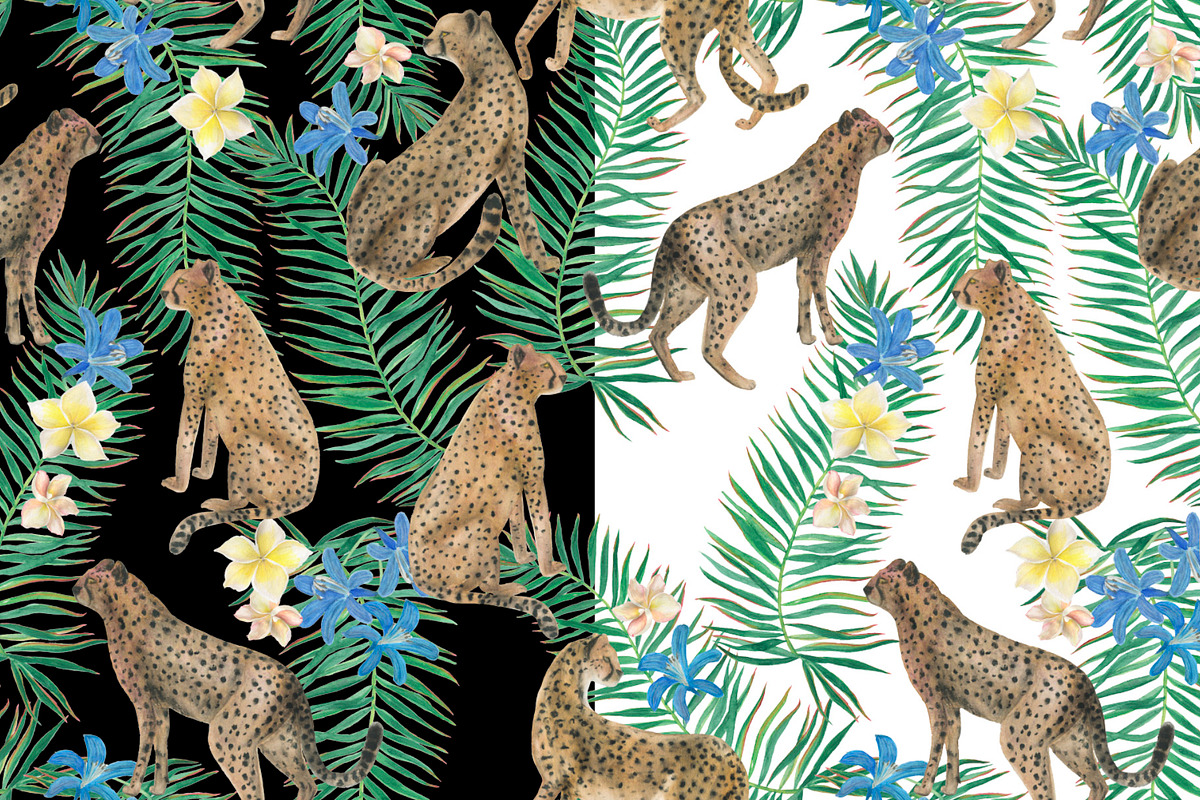 Wild cats, a Pattern Graphic by ramika (Photo 2 of 3)