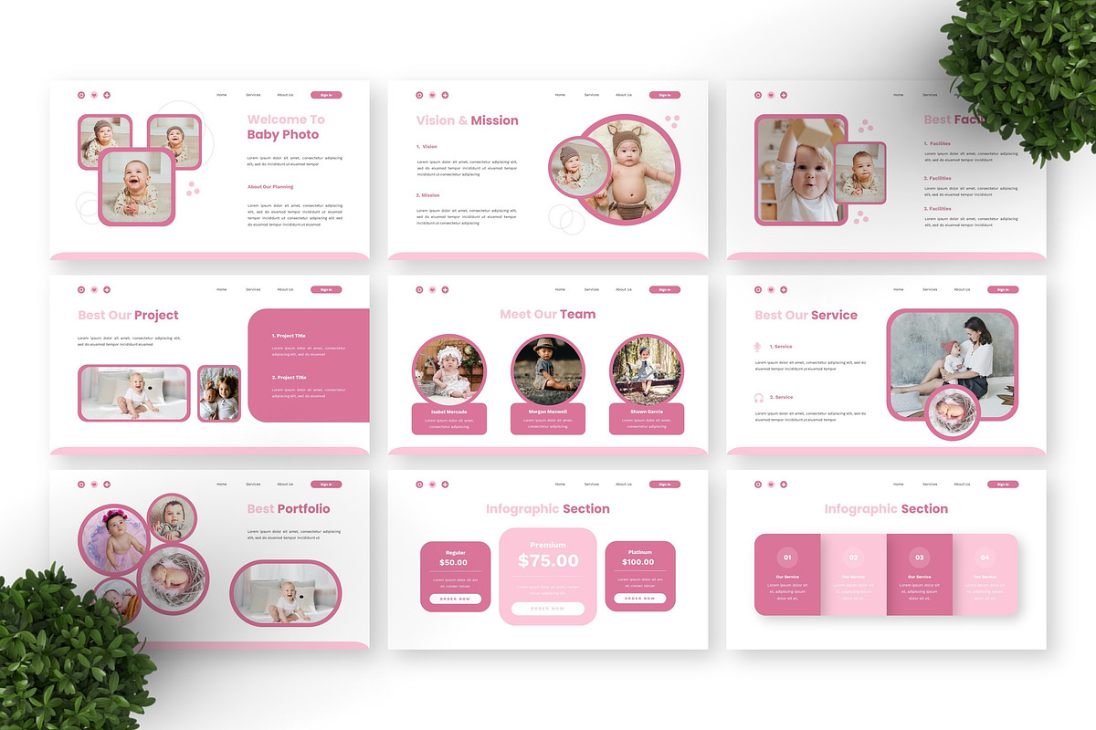 Baby Photo - Photography GSL, a Presentation Template by Deepslide Studio (Photo 6 of 6)