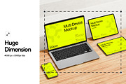 Multi Device Mockup, a Device Mockup by SLAB! Design (Thumbnail 2 of 6)