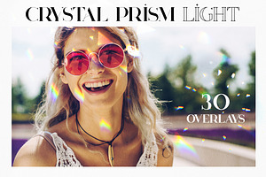 Crystal Prism Light / 30 Overlays