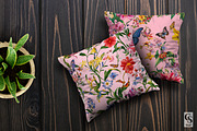 Pink Floral Garden Digital Papers, a Pattern Graphic by Creative Store (Thumbnail 5 of 5)