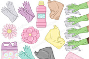 Cleaning Clipart, an Object Illustration by GlamArtZhanna (Thumbnail 4 of 5)