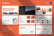 Chateau Creative Portfolio Keynote, a Presentation Template by Unich Design Bureau (Thumbnail 1 of 7)