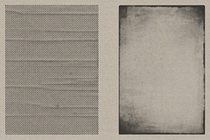 Halftone Vector Paper Textures