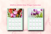 2025 CALENDAR CANVA TEMPLATE, a Stationery Template by The Little Lily Studio (Thumbnail 2 of 5)