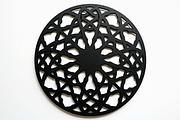 Circular Geometric Laser Cutting Bun, an Object Graphic by Creativeshirt (Thumbnail 5 of 17)