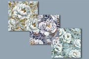 Peonies Floral Seamless Pattern, a Pattern Graphic by Artful Prints (Thumbnail 6 of 7)
