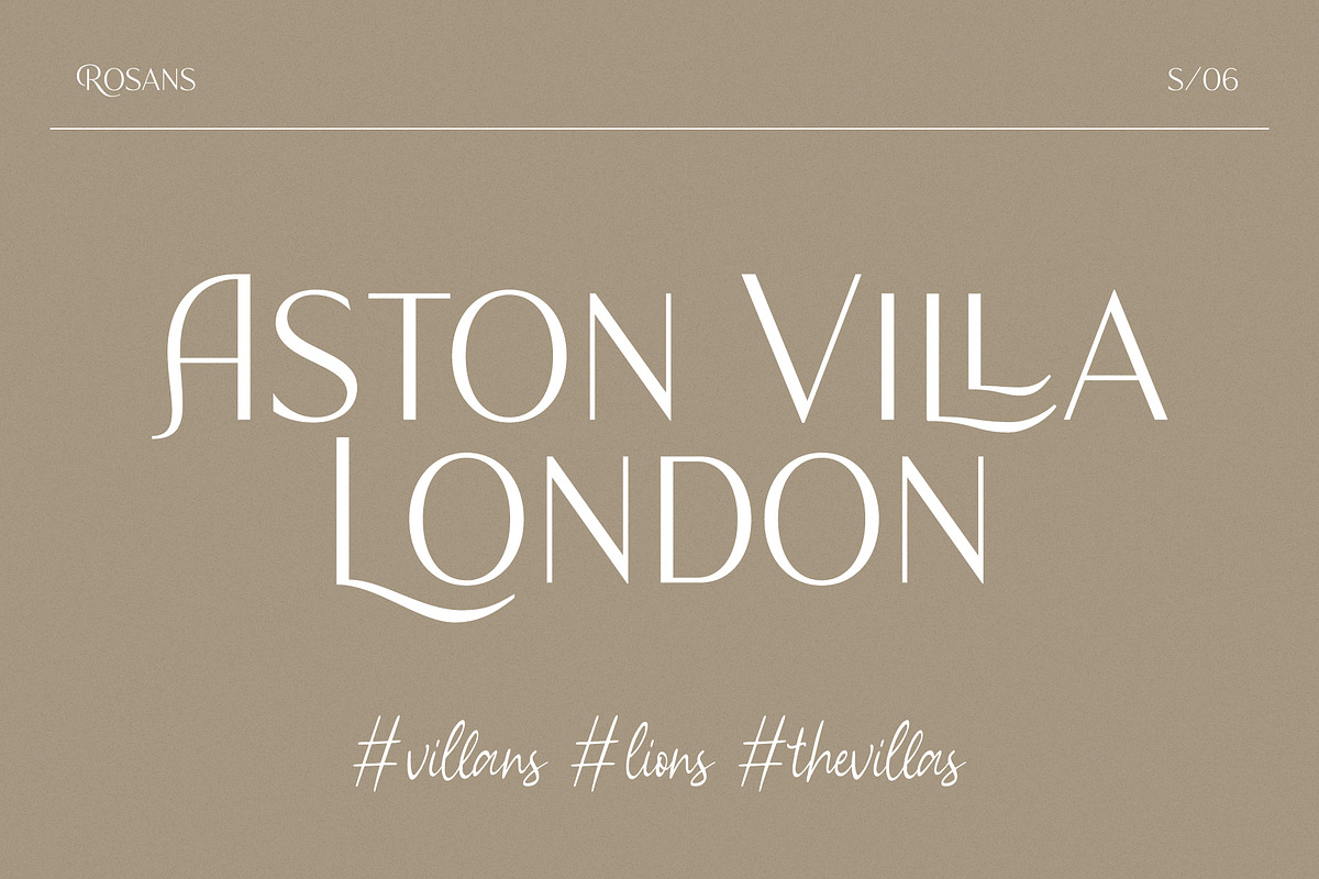 Rosans - Font Duo, a Sans Serif Font by Wacaksara Co. (Photo 7 of 8)