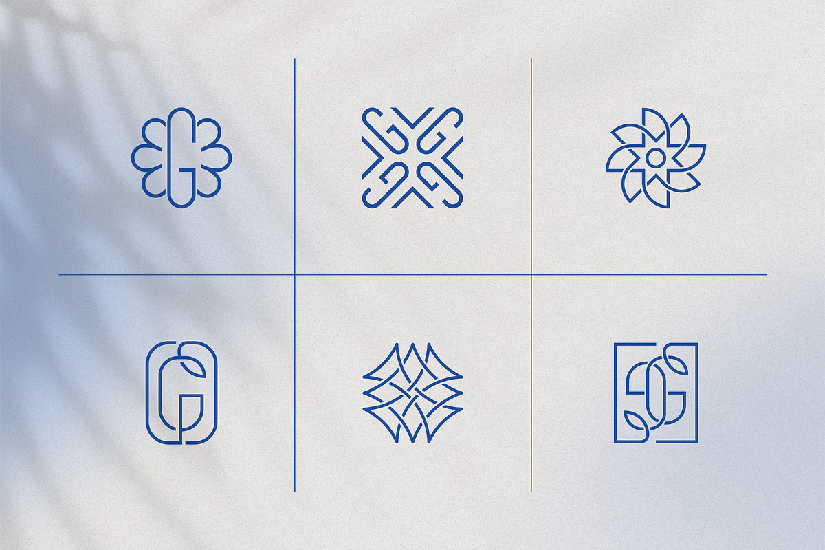 Monoline Letter G Logo Collection, a Branding & Logo Template by Rukuru Studio (Photo 3 of 6)