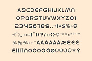 Broval Modern Strong Sans, a Sans Serif Font by Artiveko (Thumbnail 6 of 8)