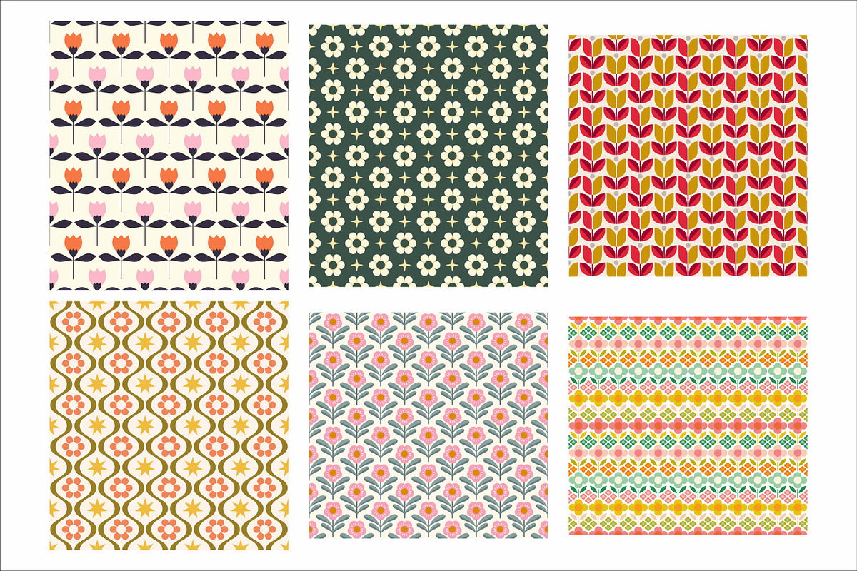 Pack of mixed colorful flower, a Pattern Graphic by Brainware Graphic (Photo 10 of 13)