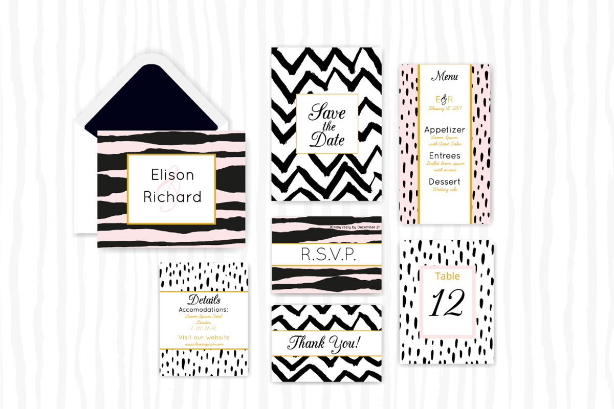 60 Bold Ink Patterns, a Pattern Graphic by PicByKate (Photo 7 of 8)