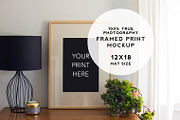 Home Series Framed Print Mockup #1, a Print Template by Tina Crespo (Thumbnail 1 of 3)