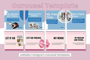 Carousel Canva Instagram Template