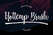 Hottemp Brush - Font Duo, a Script Font by Areatype (Thumbnail 1 of 8)