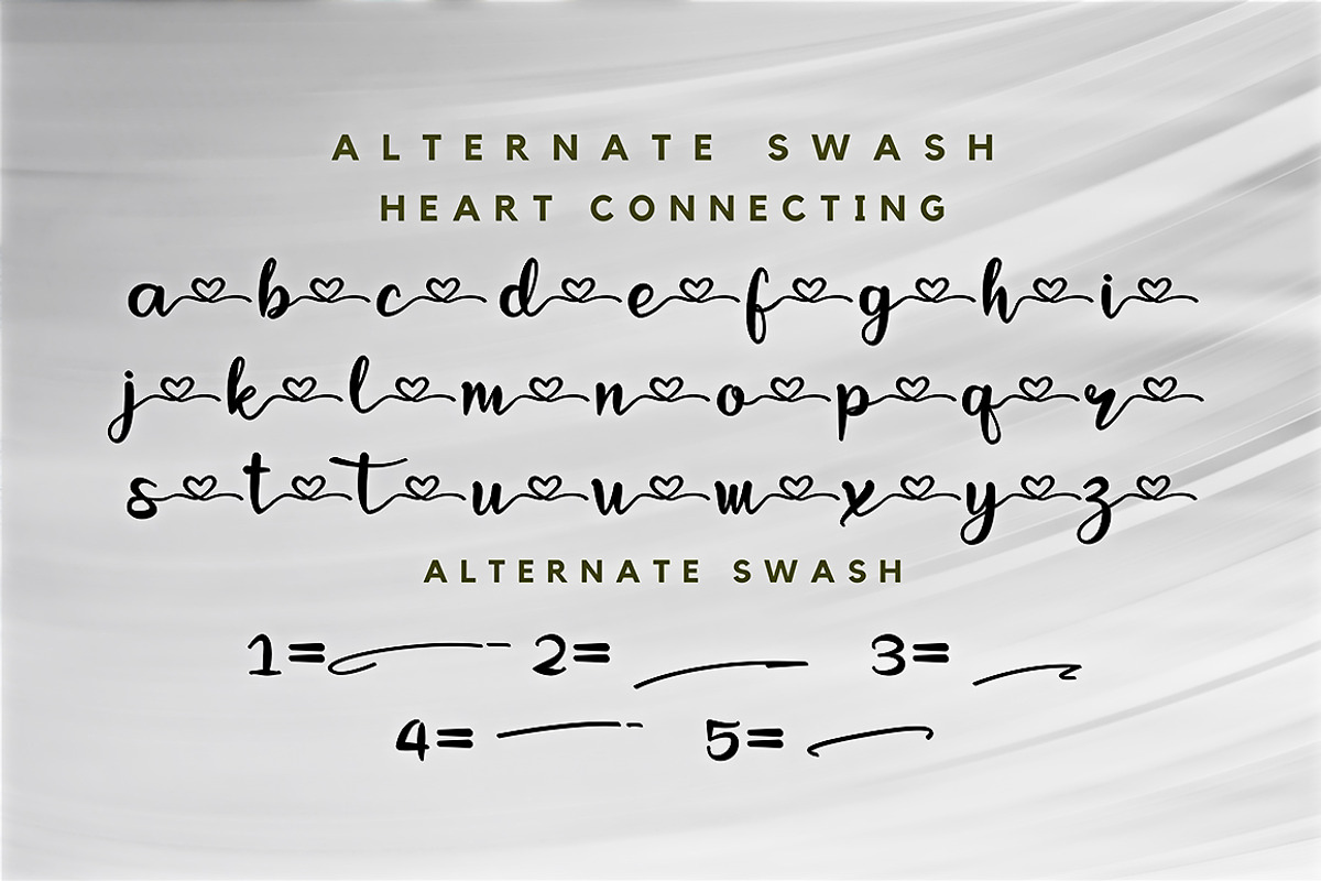 Smootchie Font Modern Script, a Script Font by Ahmad Pkp Studio (Photo 5 of 6)