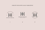 20 Monogram Logo Template, a Branding & Logo Template by Lightsense (Thumbnail 7 of 9)
