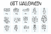 Gift Halloween | Symbols Fonts, a Symbol Font by Sirinart (Thumbnail 3 of 6)
