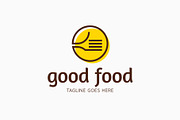 Good Food Logo, a Branding & Logo Template by Falcon eye (Thumbnail 1 of 3)