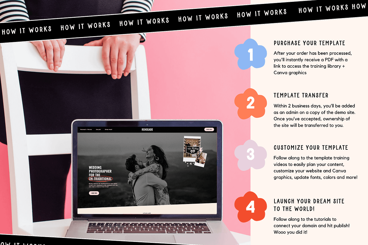 Squarespace Website for Photographer, a Squarespace Template by Kurly Creative (Photo 6 of 11)