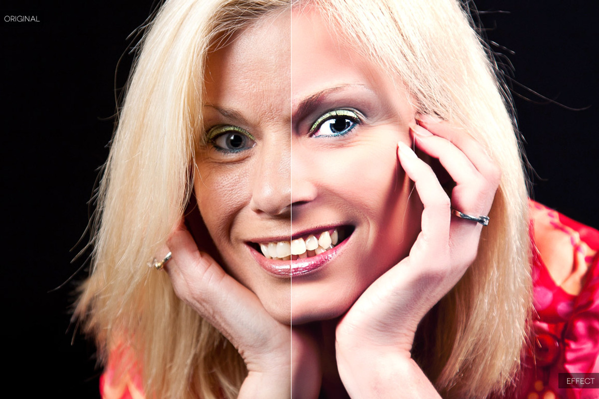 Skin Retouch Photoshop Actions Kit, an Action Add-On by Creativetacos (Photo 4 of 6)