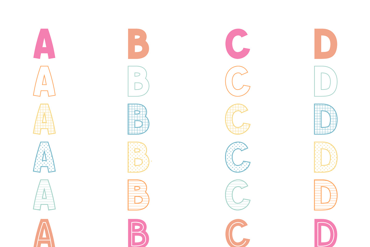 Bright Kids Bundle, a Handwritten Font by MaxArt Foundry (Photo 3 of 7)