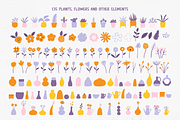 Spring Garden - Patterns and Clipart, an Illustration by Nova Studio (Thumbnail 3 of 12)