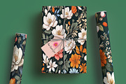 Abstract Flower Seamless Pattern, a Work Illustration by VintageArt (Thumbnail 4 of 4)