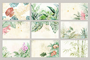 Plants and Flowers Art Wallpaper, a Wallpaper Graphic by fei long (Thumbnail 9 of 10)