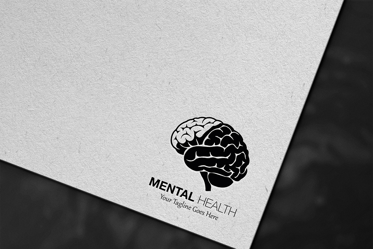 Psychology & Brain Logo Template preview 3
