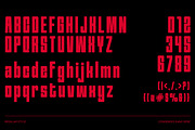 Quante Condensed | Bold Sans Serif, a Sans Serif Font by Mahesans Co (Thumbnail 7 of 10)