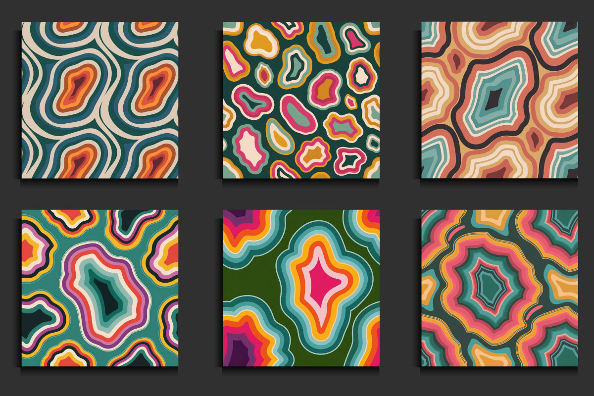 Agate seamless Patterns, a Pattern Graphic by protabsorkar11 (Photo 3 of 4)