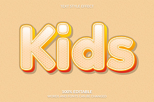 Kids Style Text Effect