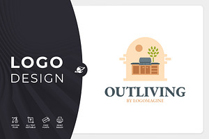 Outdoor Living Logo Template