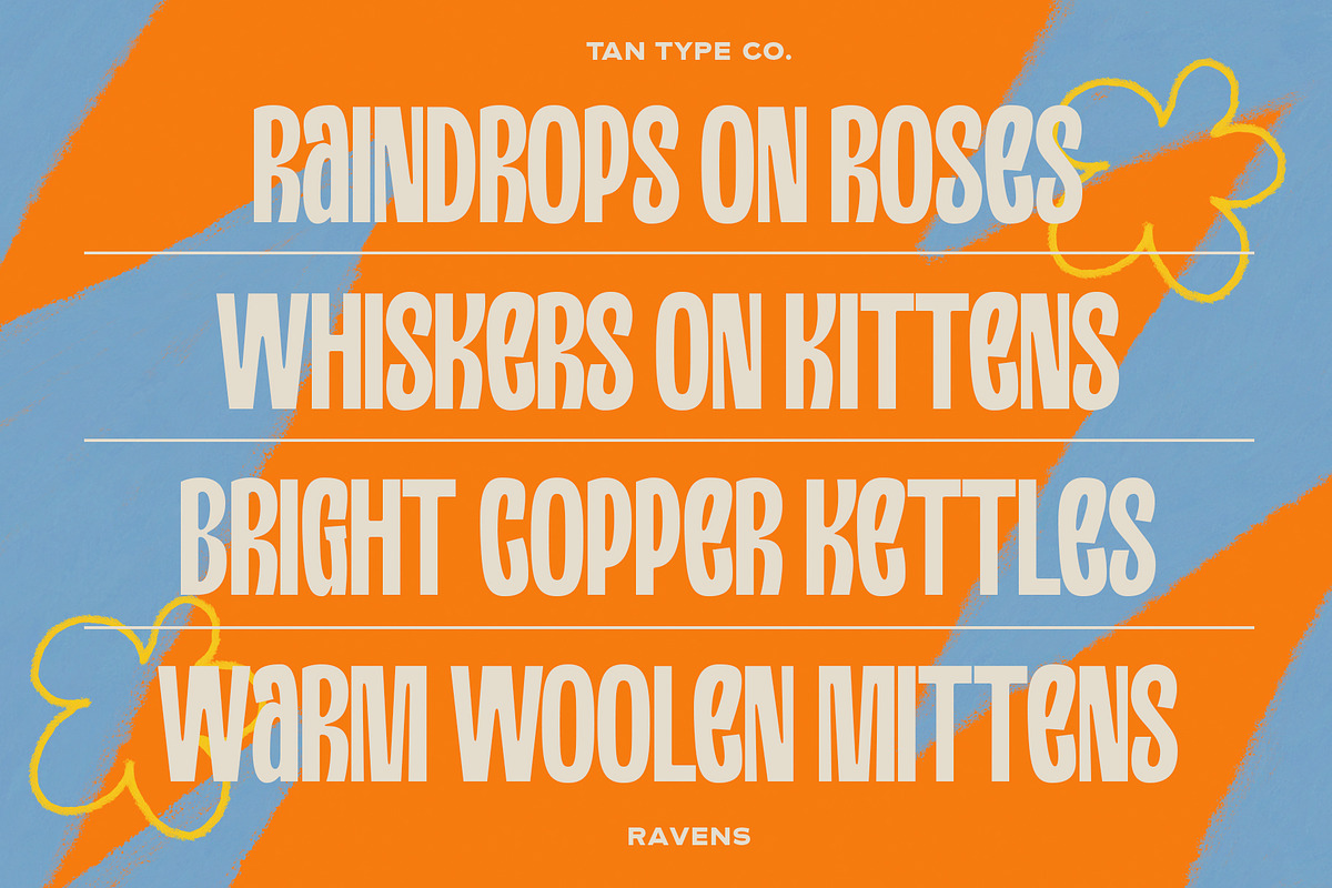 TAN - RAVENS, a Serif Font by TanType (Photo 3 of 11)