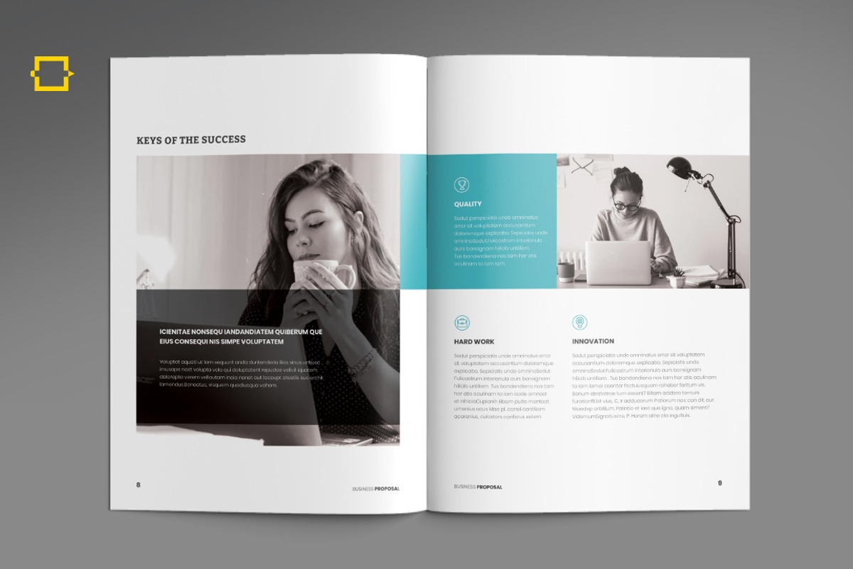 Project Proposal, a Brochure Template by DesignJanala (Photo 5 of 7)