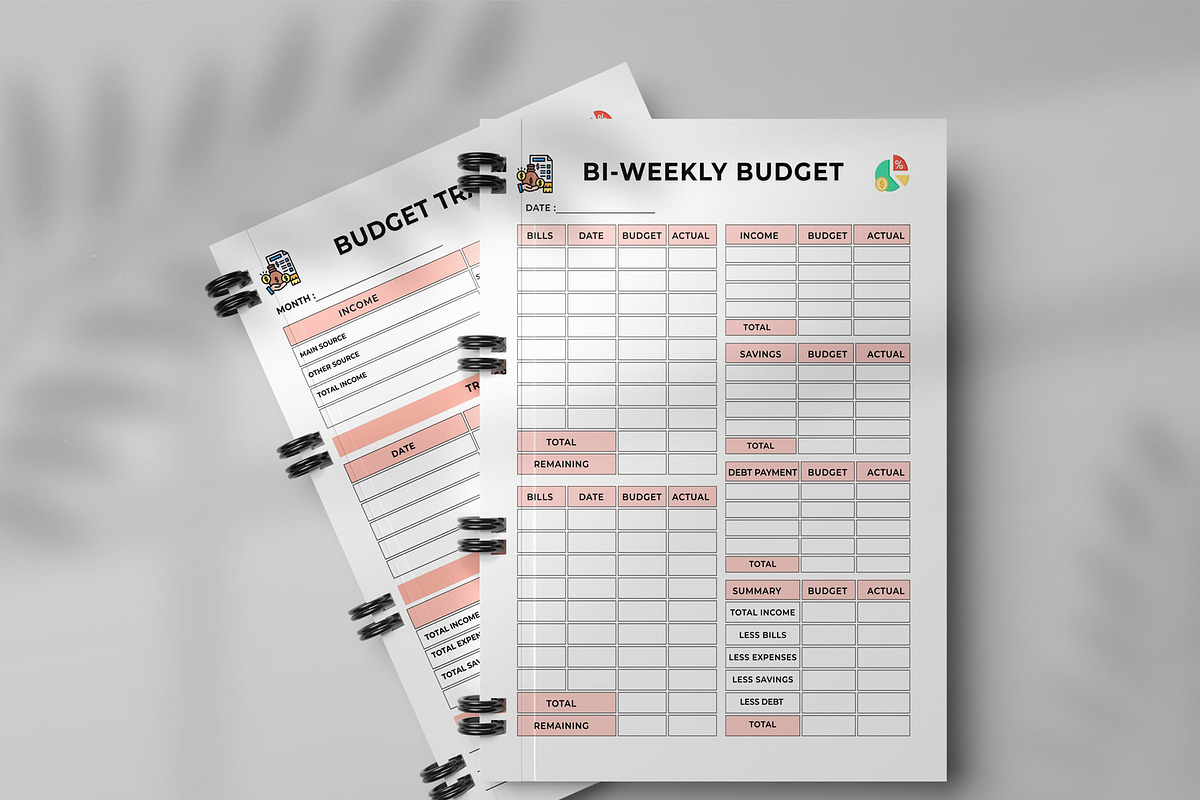 2026 Financial Budget Planner, a Stationery Template by Designmela01 (Photo 7 of 10)