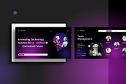 Modern Technology Company Profile, a Presentation Template by Spark_Creative (Thumbnail 2 of 10)