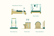 Pilates Equipment, an Object Illustration by Deemak Daksina (Thumbnail 2 of 3)