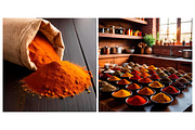 SET Indian Traditional Spices Mix, a Graphic by IrySha (Thumbnail 8 of 11)