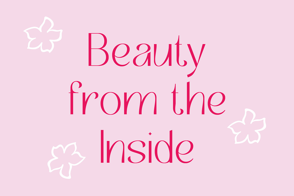 Jasmeena - Elegant Sans Serif Font, a Sans Serif Font by Pikgura (Photo 7 of 7)