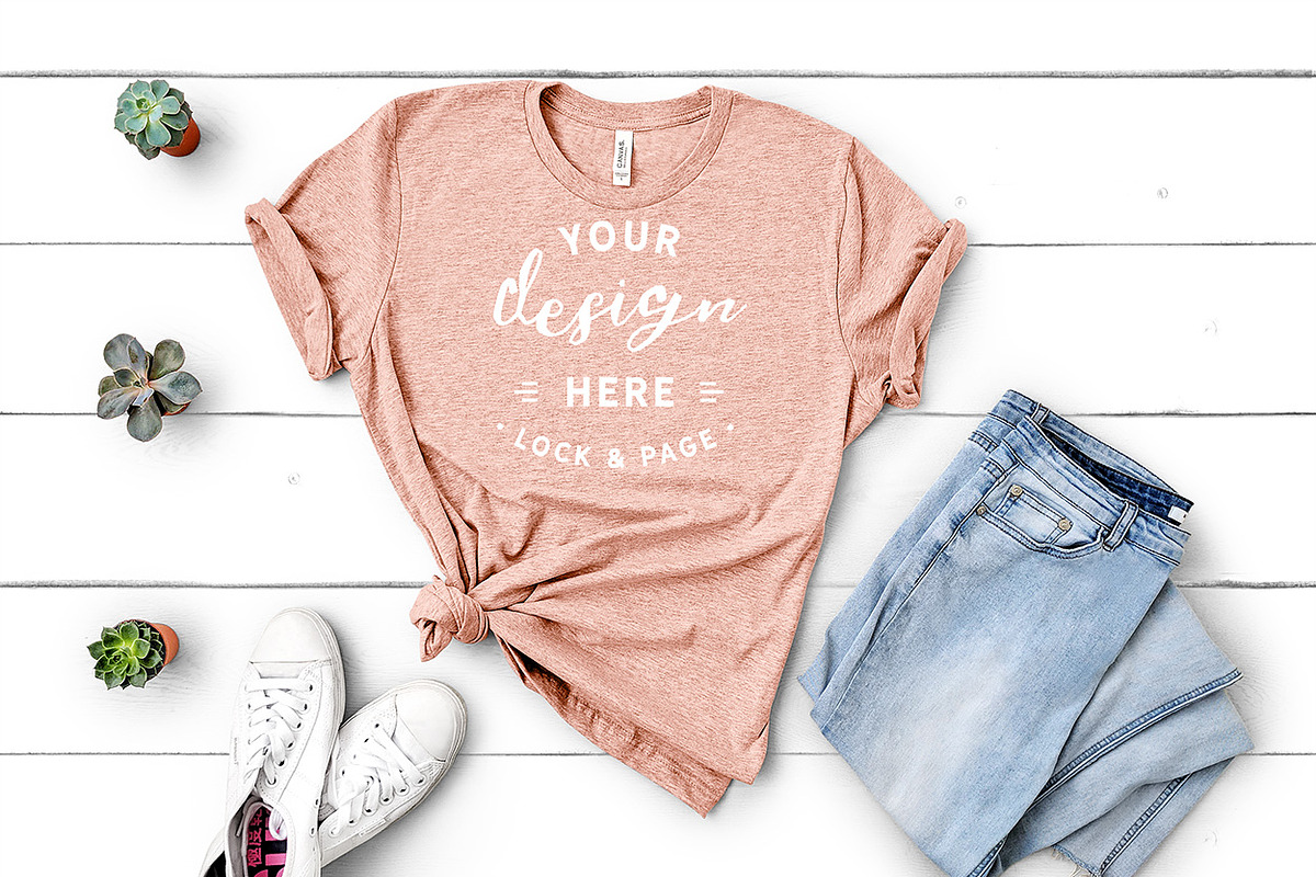 Bella Canvas T-Shirt Mockup Bundle, a Shirt Mockup by lock and page (Photo 76 of 85)
