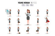 5 Flat Character 70 pose, a Finance Illustration by Foxyard studio (Thumbnail 5 of 6)